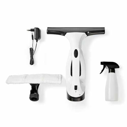 Aspirator De Curatat Geamuri Nedis, 20w, Rezervor 150 Ml Detasabil, Alb