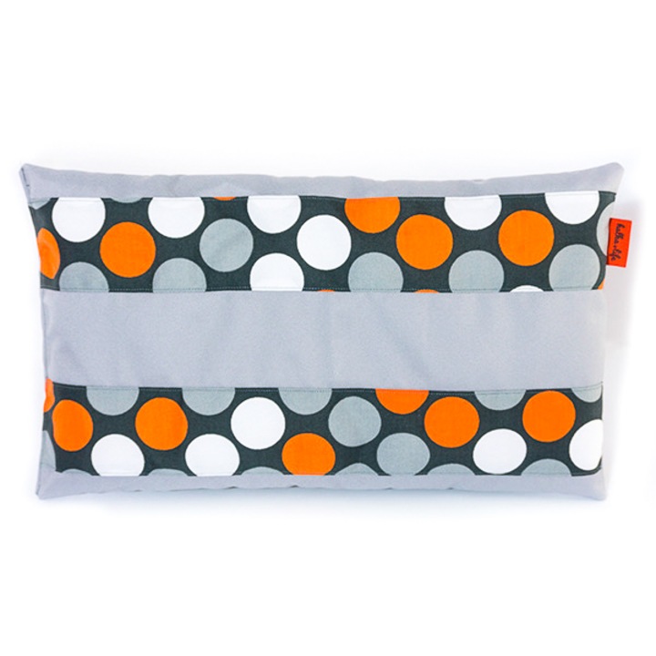 Culcus-perna pentru caini si pisici Halkalife, 50x30x3 cm, Portocaliu