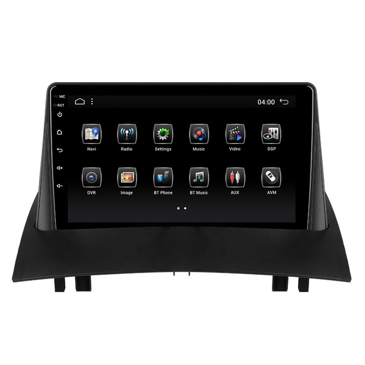 AutoDrop Navigáció, Renault Megane 2 2002-2009, Android 10, nyolcmagos - AC8257, 2 GB RAM és 32 GB ROM, 9 hüvelykes - AD-BGAMEGANE292AC