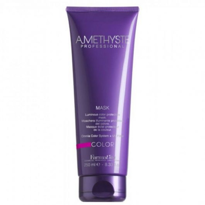 Masca pentru par vopsit Farmavita Amethyste Color, 250 ml