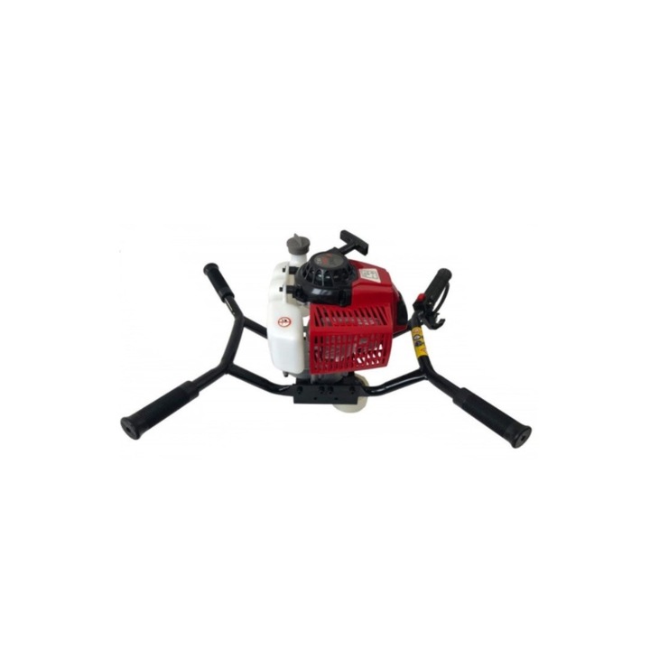 Motoforeza de pamant 3.3 CP cu motor pe benzina in 2 timpi 62cc, Motoburghiu Verke