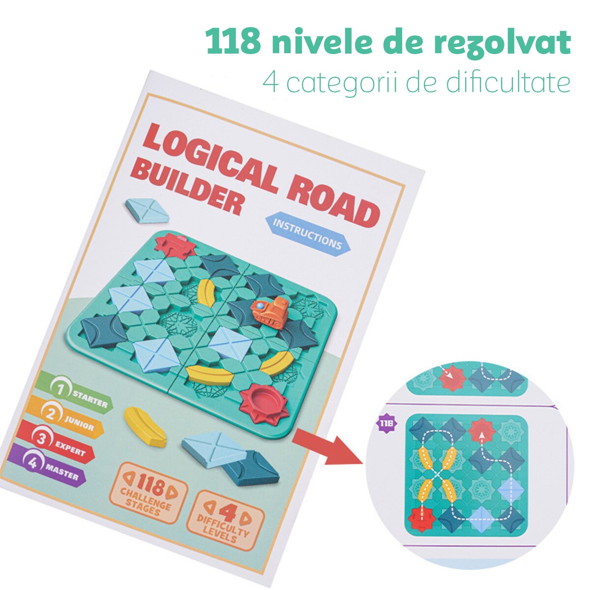 LogiBuild - Logical Road Builder Puzzle Game - Areei
