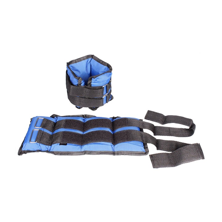Mercom, Sandbags 1500 Fitnesz Csuklósúly készlet, csuklóhoz/bokához, 2 x 1,5 kg