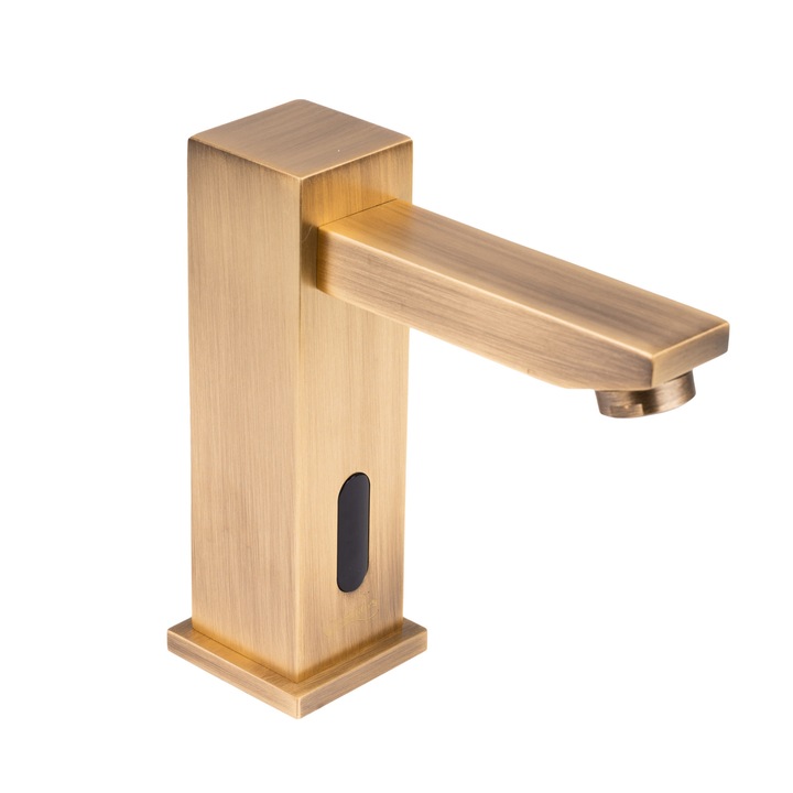 Baterie lavoar cu senzor TRENDY’S, profesionala, bronz antichizat