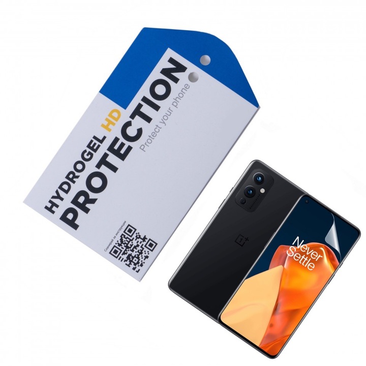 Удароустойчив протектор ОфисиТе за OnePlus 9, Hydrogel HD, Privacy покритие