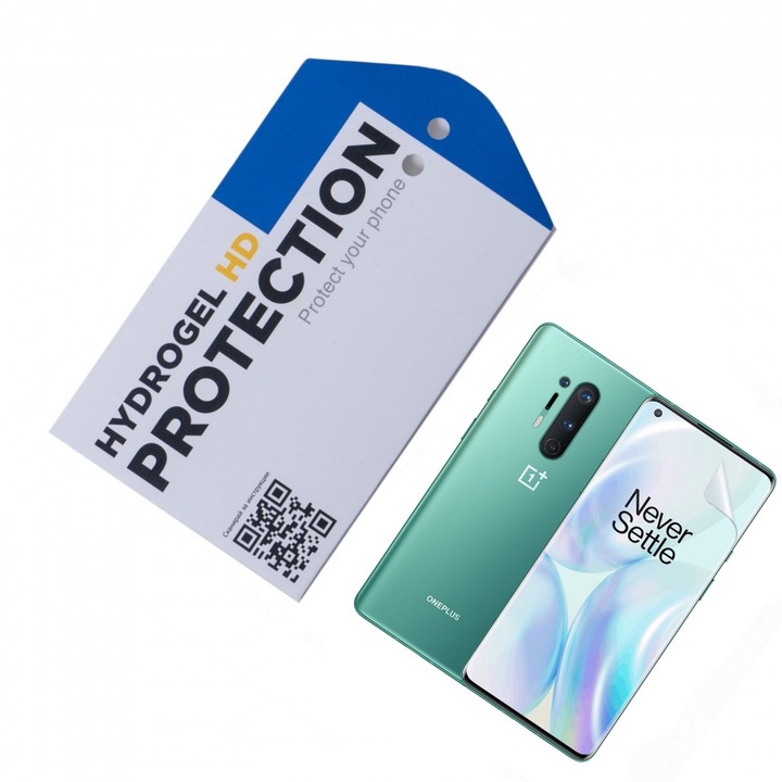 Удароустойчив протектор ОфисиТе за OnePlus 8 Pro, Hydrogel HD, Privacy покритие