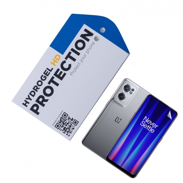 Удароустойчив протектор Ofisite за OnePlus Nord CE 2 5G, Hydrogel HD, Антибактериално покритие