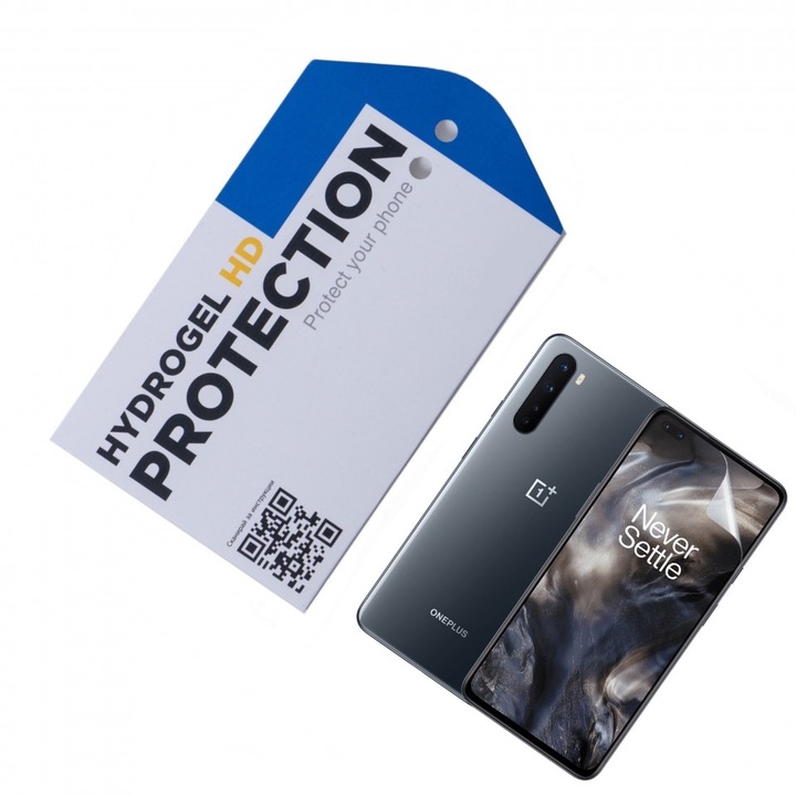 Удароустойчив протектор ОфисиТе за OnePlus Nord, Hydrogel HD, Privacy покритие