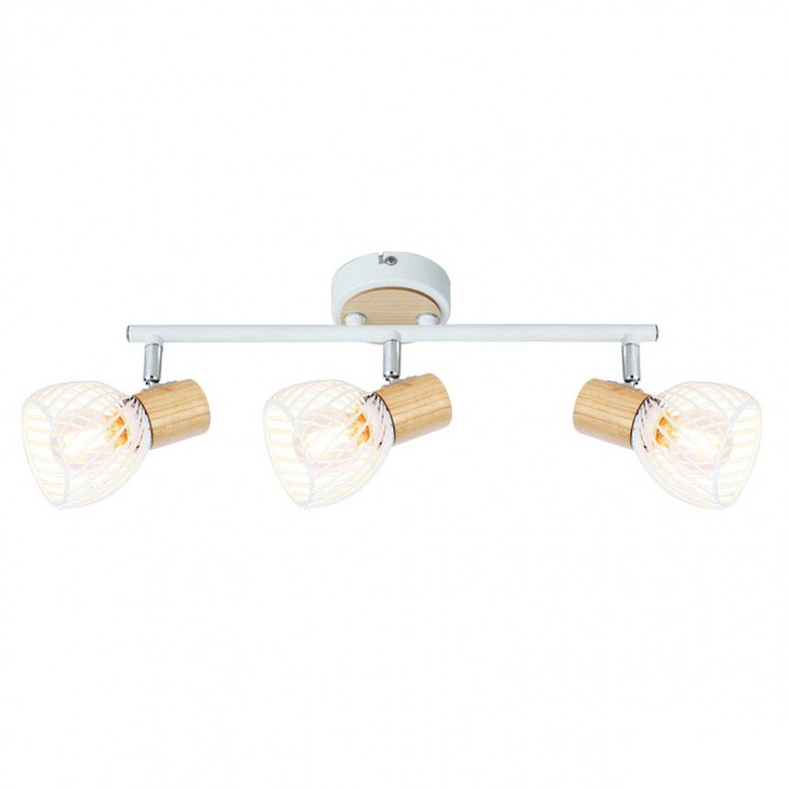 Spot Lightex ADRIANA, 3xE14, 370x90x155mm, fehér