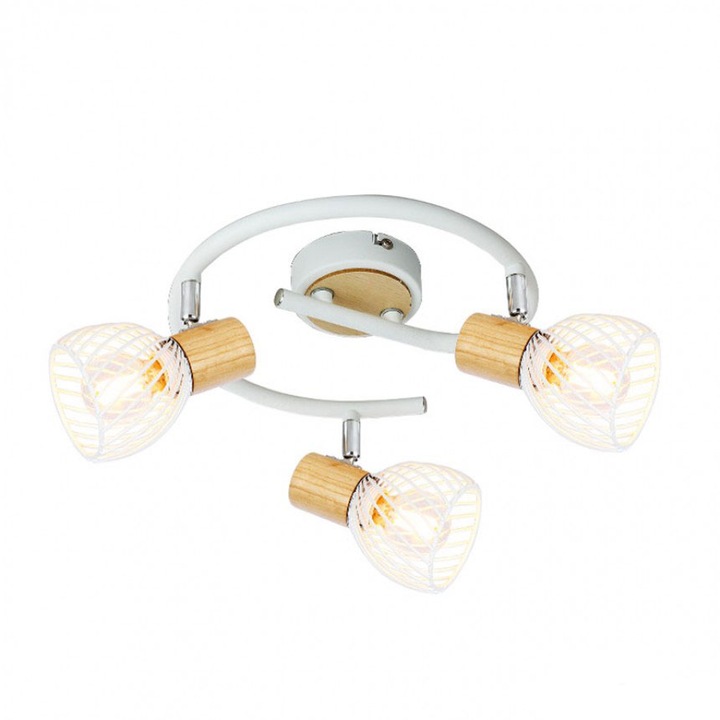 Спот Lightex ADRIANA, 3xE14, 250x180mm, Бял