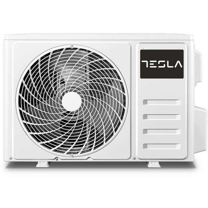Aparat de aer conditionat Tesla 12000 BTU WIFI, Clasa A++, Functie incalzire, Functie Turbo, Flux Aer 3D, I Feel, Autocuratare, Timer, Filtru lavabil, Carcasa anti-rugina, Inverter, R32, TT34EX82SM-1232IAW, Argintiu