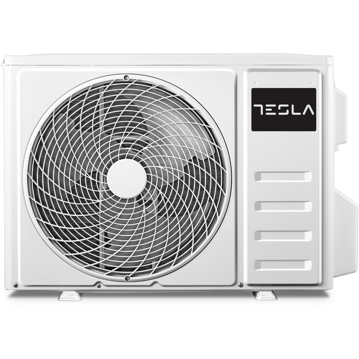 Aparat de aer conditionat Tesla Virtuoso 12000 BTU WI-FI, functie I Feel, Filtru lavabil, , flux aer 3D, Lampa UV, HEPA filter, Fresh O2, TT37AF, alb