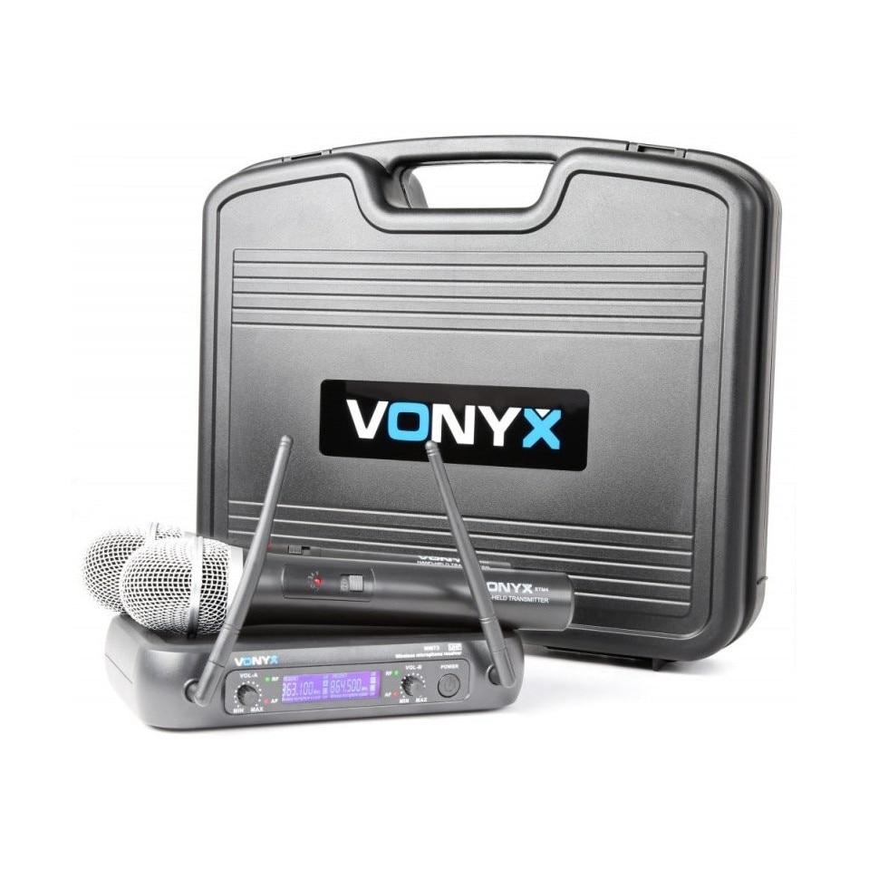 Set microfon si headset UHF wireless combi WM73