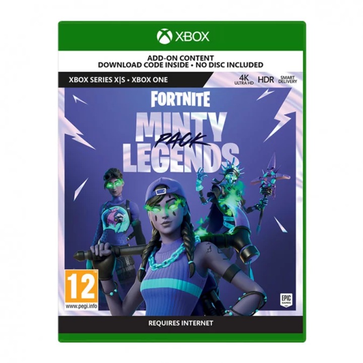Fortnite: Minty Legends Pack + 1000 V-Bucks (Xbox One - Dobozos játék)