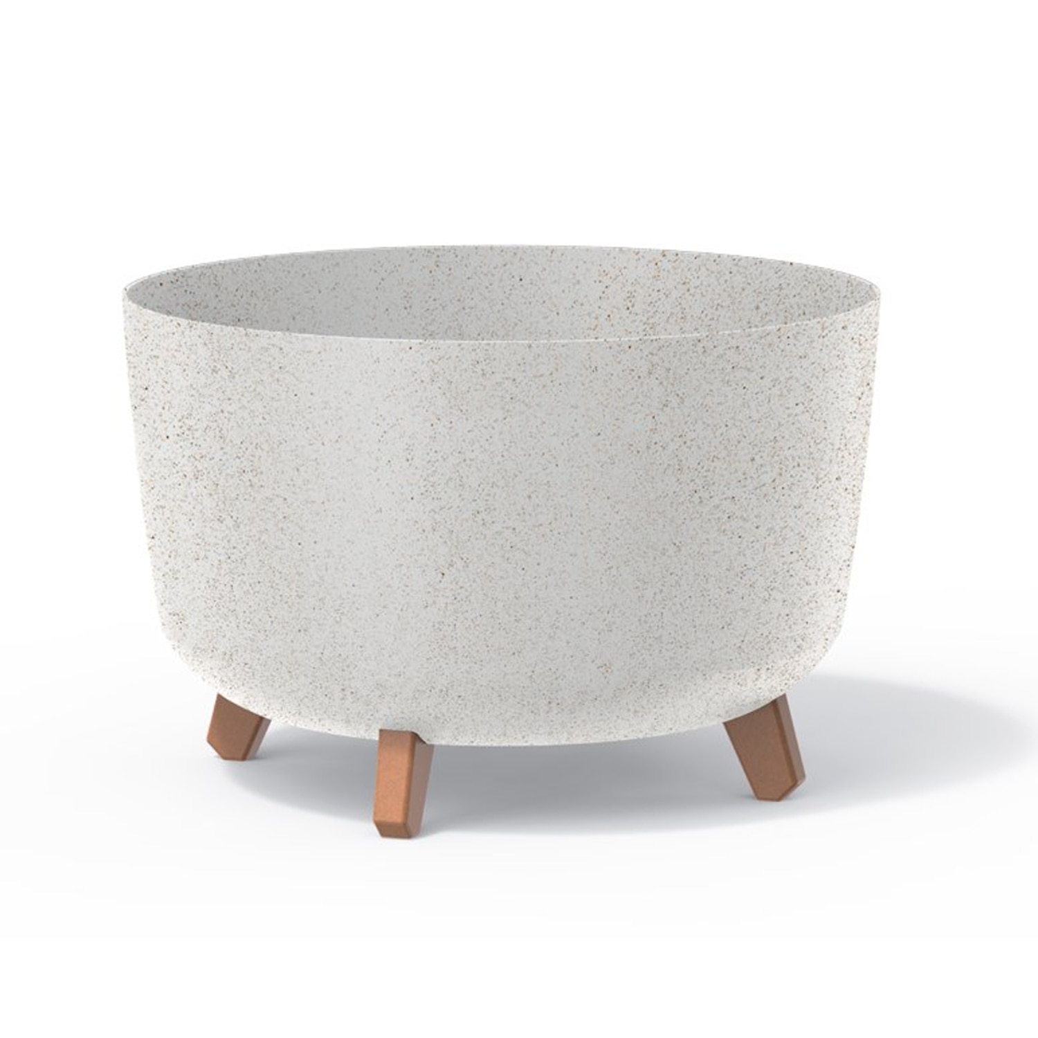 Ghivece moderne Eco Alb