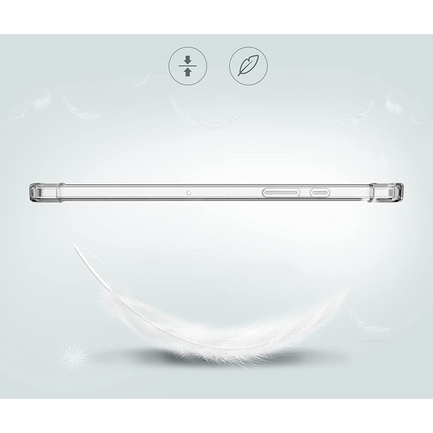 Husa Gel TPU pentru Samsung Galaxy Tab A8 10.5 Inch (2022) - Transparenta