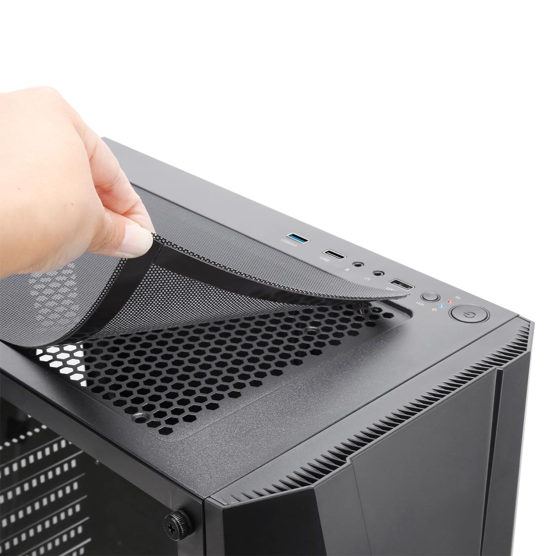 Spirit Of Gamer - Gamer PC Case ARGB ATX/mATX/ITX - Pannello Frontale in Rete... Custom Product
