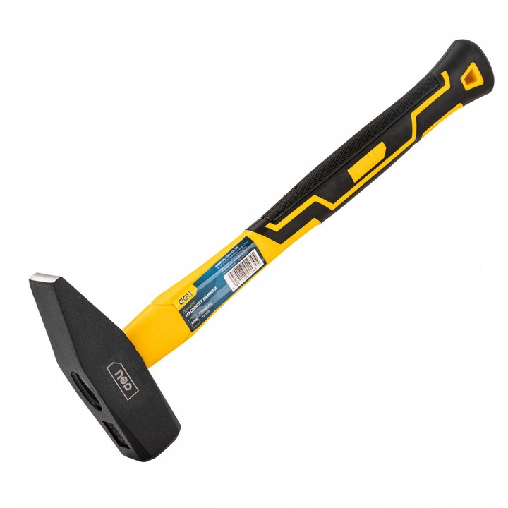 Deli Tools EDL442010 mérnöki kalapács 1 kg (sárga)