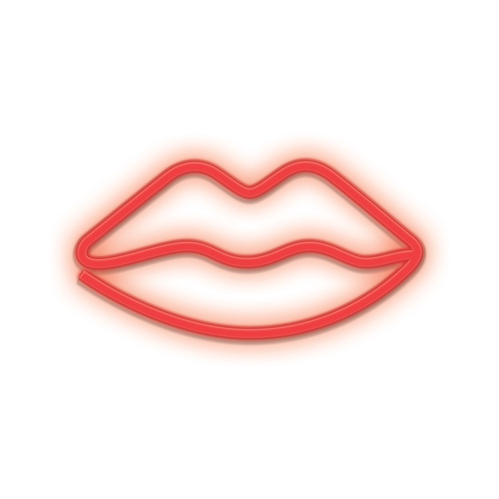 Неонова светлина Forever Light HEART, USB захранване, Батерии