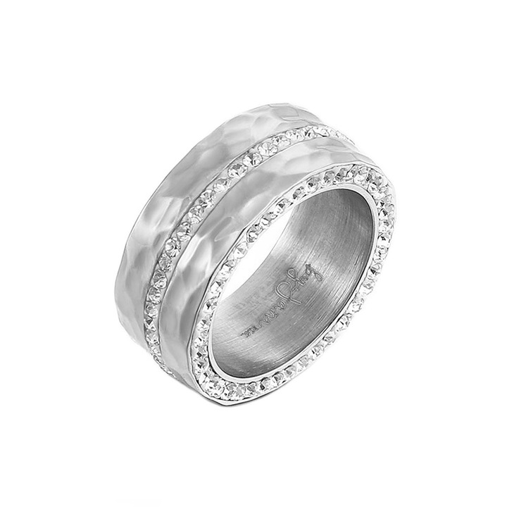 Inel 4034 inox, Argintiu