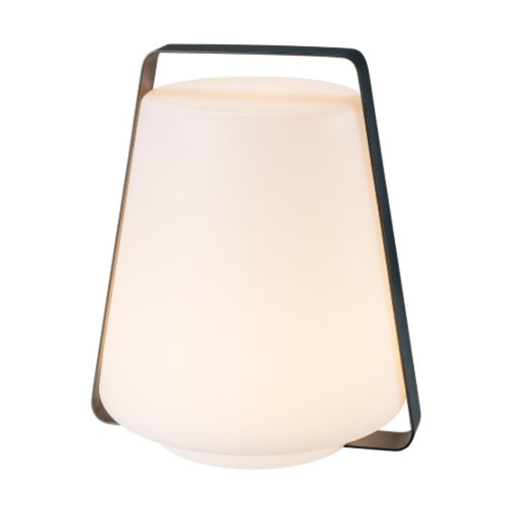 Lampa portabila, cu baterie reincarcabila, DEGANO, SLV, LED, 450lm, 3000K, IP44, alb