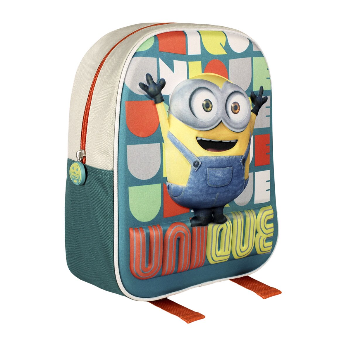 Ghiozdan 3D Minions, verde, 31 cm