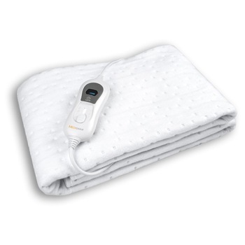Asternut cu incalzire electrica HU665 Medisana 60217, 150x80 cm, 3 setari temperatura Asternut cu incalzire electrica HU665 Medisana 60217, 150x80 cm, 3 setari temperatura