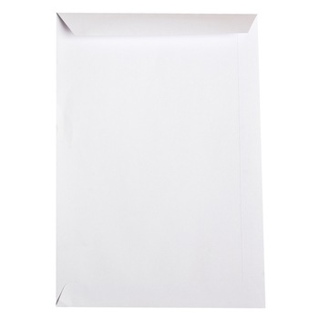 Set 50 plicuri C5, albe, gumate Set 50 plicuri C5, albe, gumate