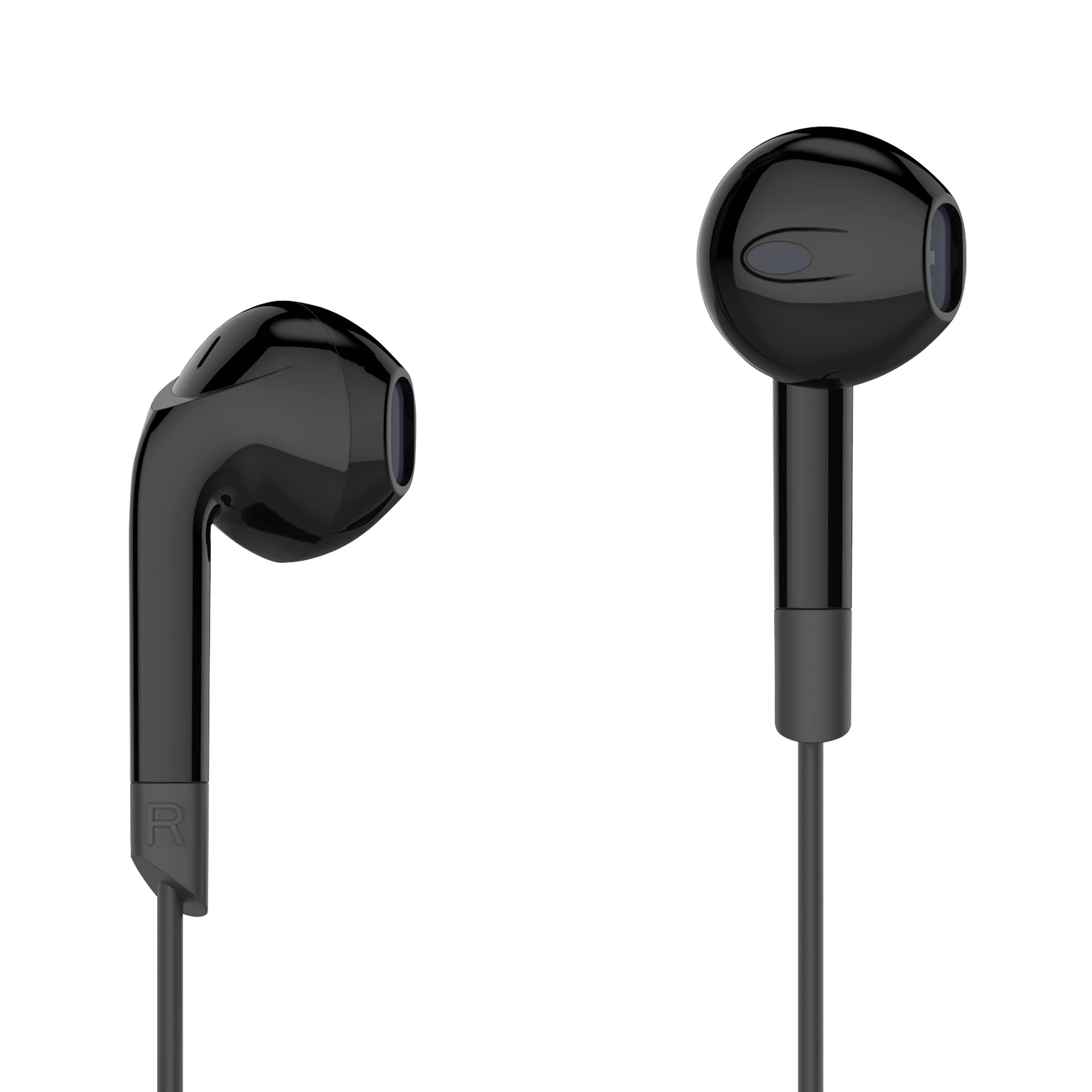 Casti in ear cu fir USB-C Kruger&Matz C2 cu microfon KMPC2, negru