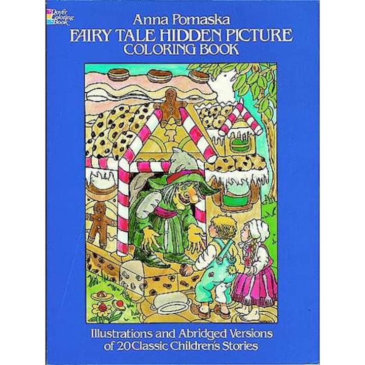 Fairy Tale Hidden Picture Coloring Book de Anna Pomaska