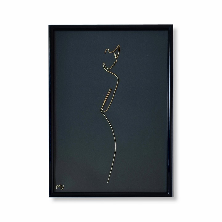 Tablou femeie nud, 21x30cm - varianta 2