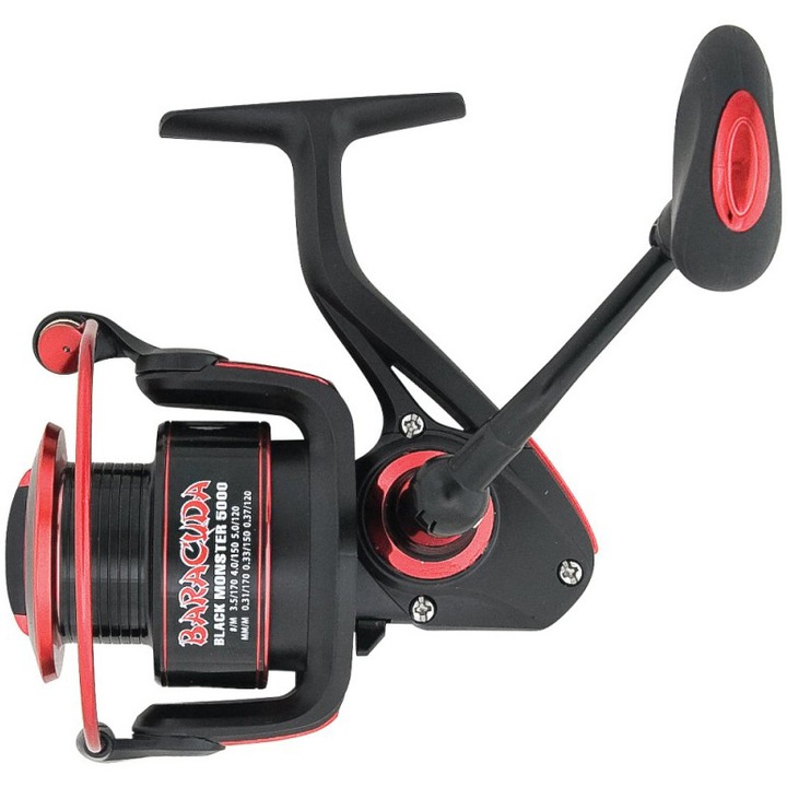 Orsó adagoló Baracuda Black Monster 5000, 6 csapágyas, tartalék grafit dob