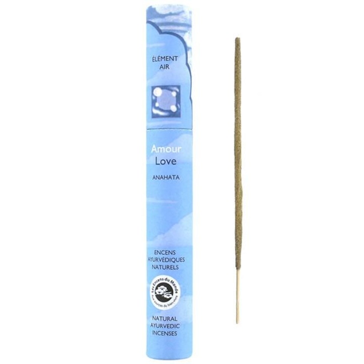 Set 16 betisoare parfumate, Les Encens du monde, Love