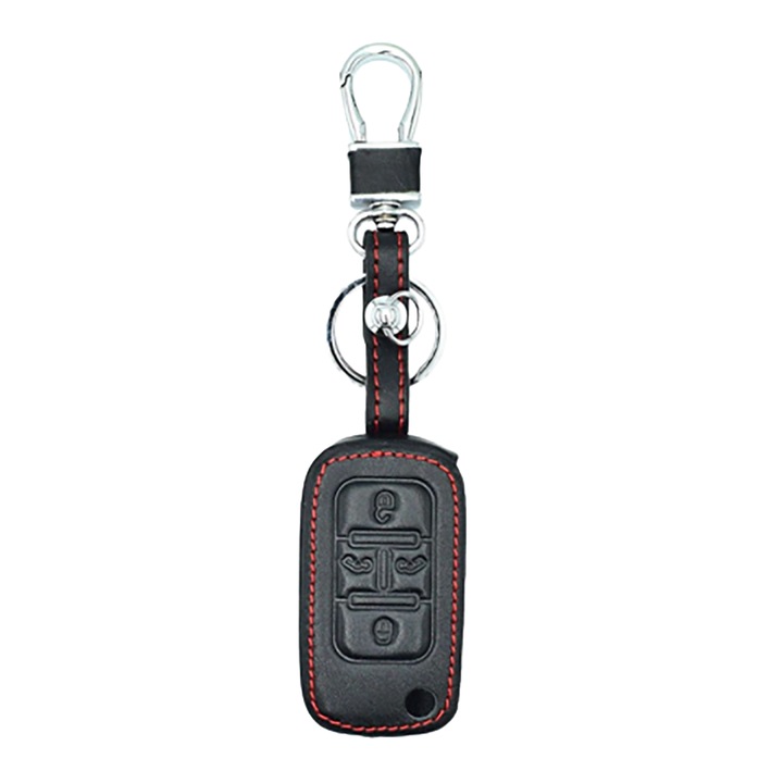 Husa cheie piele ecologica VW Multivan Sharan Caravelle Transporter Caddy Seat Alhambra