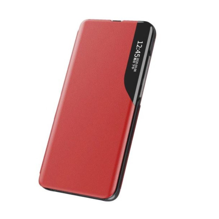 Калъф книга eFold, съвместим със Samsung Galaxy A53 5G, червен