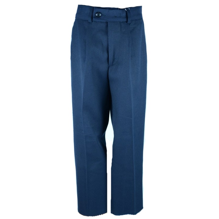 Pantaloni eleganti pentru baieti LA Kids 1050B-116-cm, Bleumarin 116 CM
