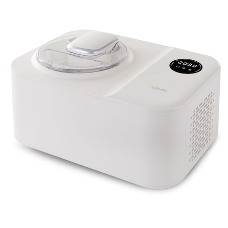 Aparat de Facut Inghetata, 1.2L, Racire -18 °C, Timer, 110W, Biovita ICE-5000, Alb