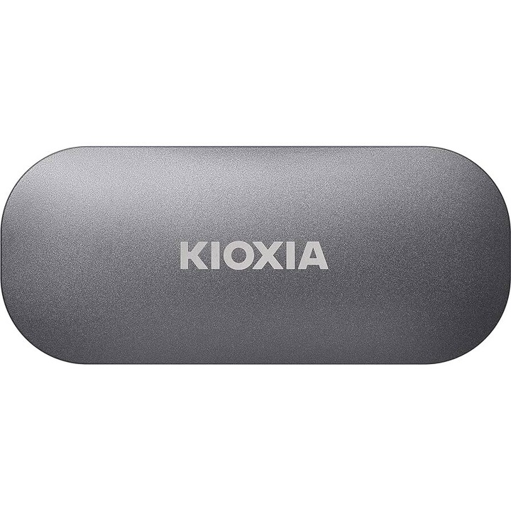 Kioxia szilárdtestalapú meghajtó, LXD10S001TG8, USB-C, 1 TB, szürke