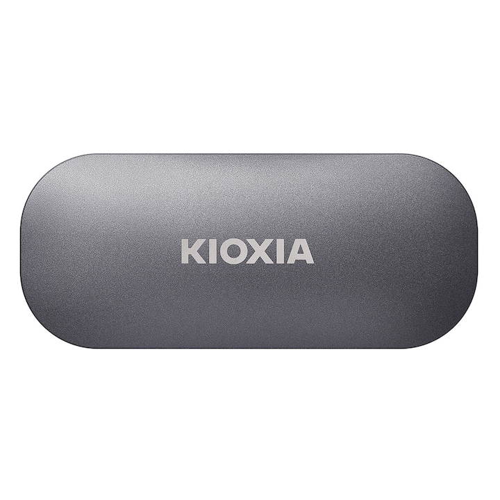 Външен SSD диск Kioxia, LXD10S500GG8, 500 GB, USB-C, сив