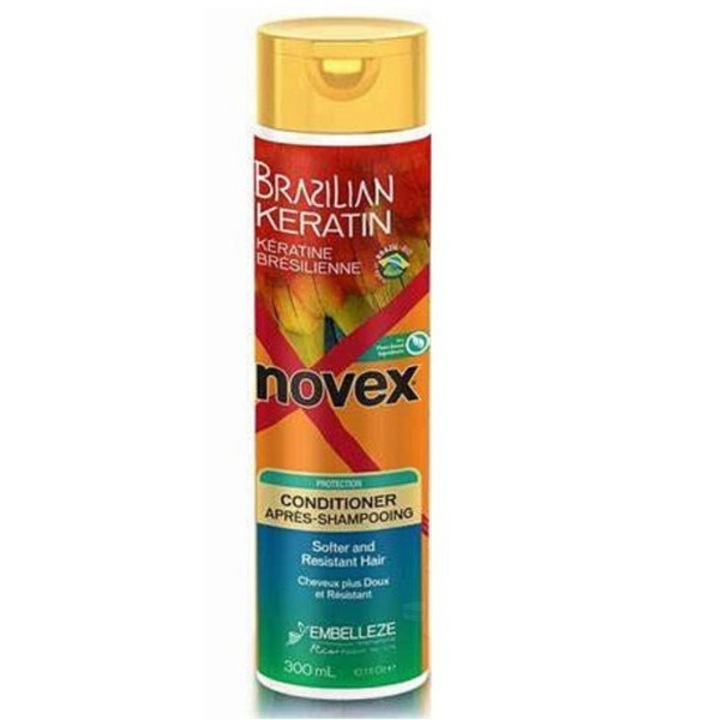 Novex Brazilian Keratin Conditioner balsam pentru intarire pentru par uscat si deteriorat 300 ml