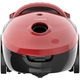 Aspirator cu sac Daewoo RC-230R-3, 700 W, capacitate sac de hartie 2 l, cotrol putere variabil, tub telescopic, furtun rotativ 360 grade, perie standard + accesorii pentru tapiterie si locuri inguste, rosu