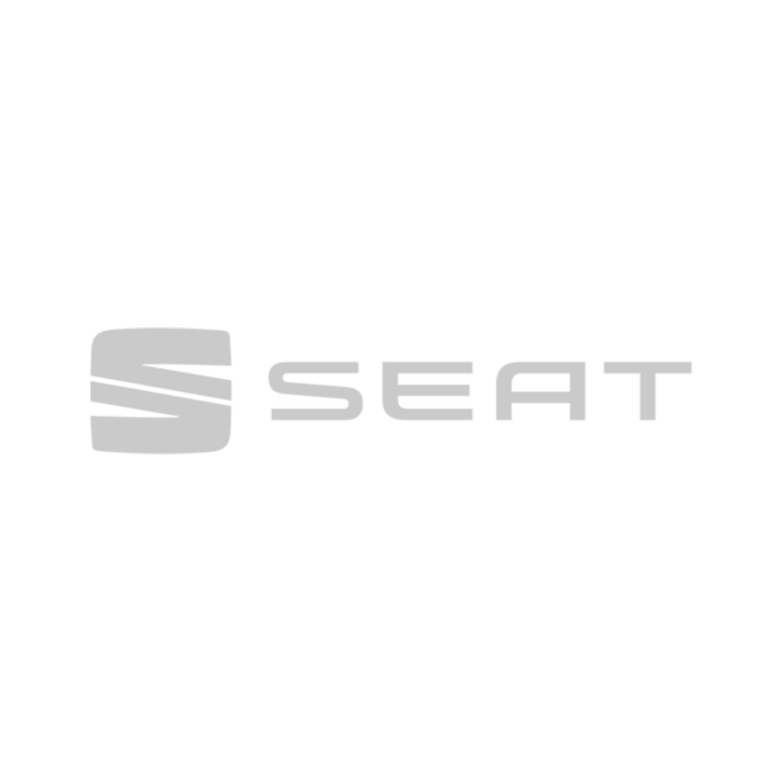 4 db-os autómatrica készlet Seat ajtókilincshez, 9x2 cm, Fehér
