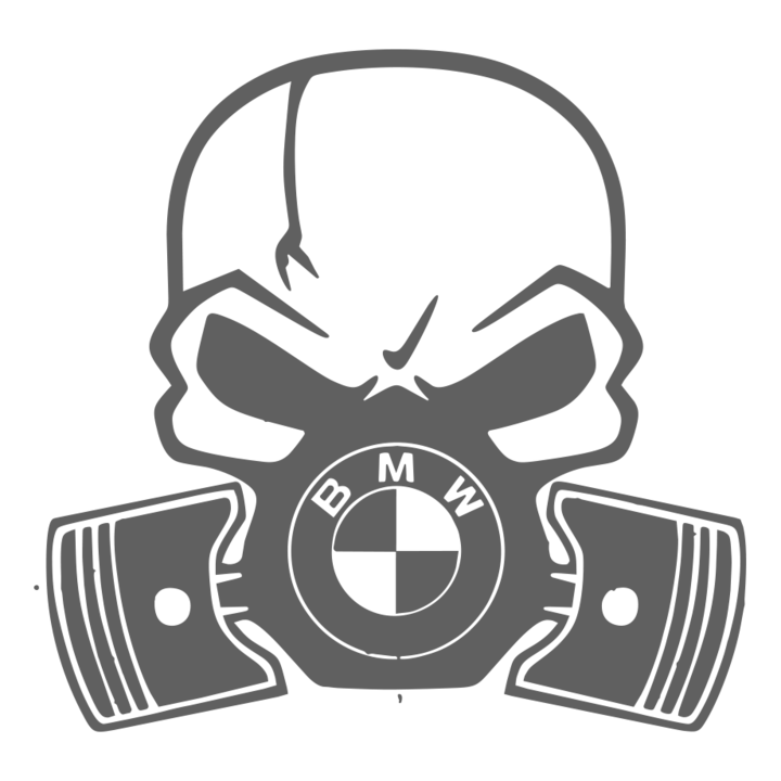 Sticker auto ''Bmw toxic'', 20x20 cm, Gri