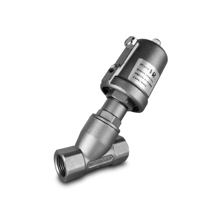 Sarokszelep DN32, HPControl, Rozsdamentes acél, 1/4 inch SS316