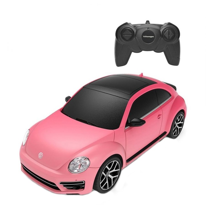 Кола с дистанционно Rastar VW Beetle, мащаб 1:24, UV боя, променяща цвета си на слънце
