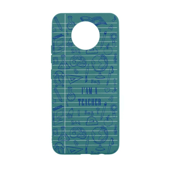 Husa Silicon Compatibila Cu Nokia 5.4, School, rezistenta la uzura, FG 46