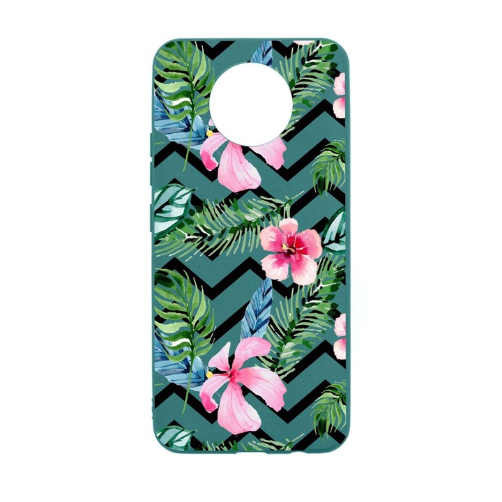 Husa Silicon Compatibila Cu Nokia 5.4, Tropical, rezistenta la uzura, FG 49