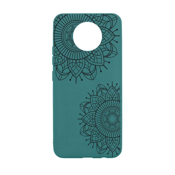 Husa Silicon Compatibila Cu Nokia 5.4, Non Figurative Flower, rezistenta la uzura, FG 117