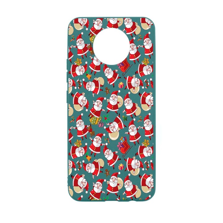 Husa Silicon Compatibila Cu Nokia 5.4, Santa Claus, rezistenta la uzura, FG 315