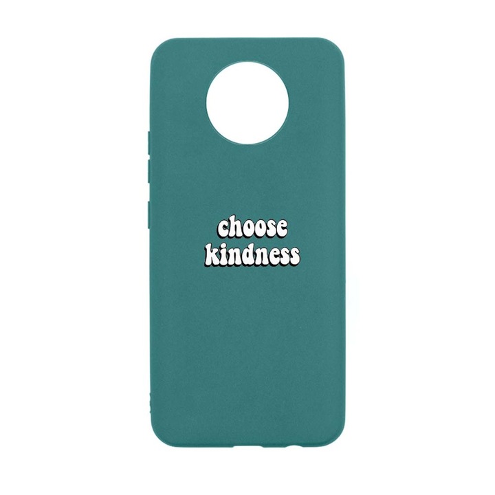 Husa Silicon Compatibila Cu Nokia 5.4, Choose Kidness, rezistenta la uzura, FG 478